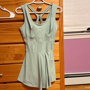 Mint Green Activeware Dress with Skort
